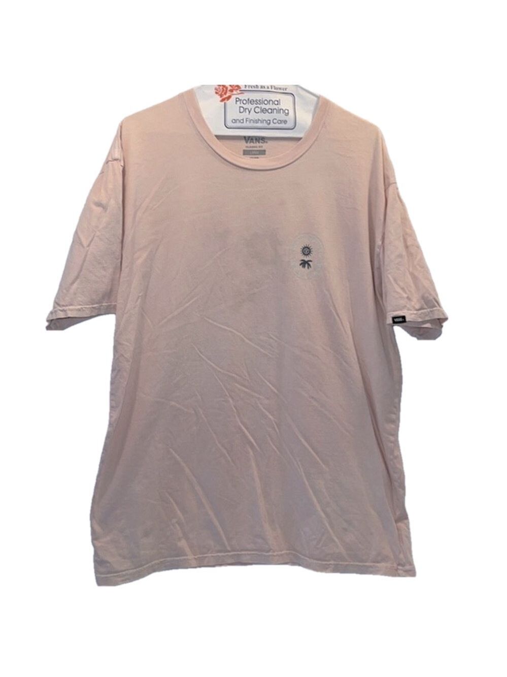 Vans Classic Fit Tee Shirt, SZ L, PTP 22”, Length 28”, 100% Cotton,